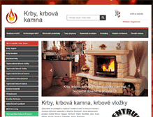 Tablet Screenshot of krby-krbova-kamna.eu